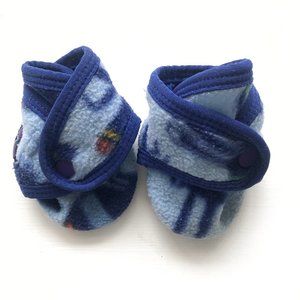 Patagonia Synchilla Fleece Booties Blue Size Small